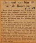 19481006-Eindpunt-lijn-10-naar-Rozenlaan, Verzameling Hans Kaper