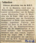 19481118 Nieuwe RET directeur