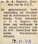 19481119 Bogtstra benoemd