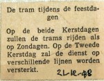 19481221 De tram tijdens de feestdagen