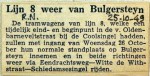 19491025 Lijn 8 weer van Bulgersteyn