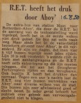 19500816-RET-druk-door-Ahoy, Verzameling Hans Kaper