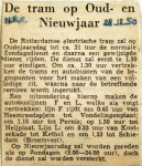 19501228 De tram op Oud- en Nieuwjaar (NRC)