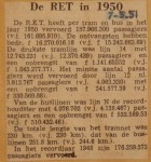 19510507-De-RET-in-1950, Verzameling Hans Kaper