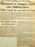 19510605 Verkeersregeling Stadionverkeer