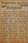 19510626-Repetitie-Hofplein, Verzameling Hans Kaper