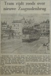 19550717-Tram-over-nieuwe-Zaagmolenbrug, Verzameling Hans Kaper