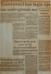 19551228-Tramtunnel-kan-begin-ondergronds-net-zijn, Verzameling Hans Kaper