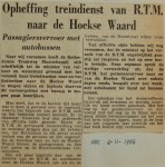19561102-Opheffing-treindienst-RTM-Hoeksewaard