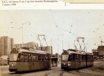 19580302 De lijnen 2 en 9 op het nieuwe Stationsplein