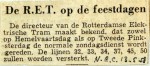 19580513 De RET op de feestdagen (NRC)