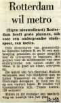 19590123 Rotterdam wil metro