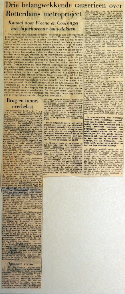 19590220 Causerien over metroproject