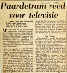 19600825 Paardentram reed voor televisie