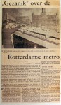 19601123 Gezanik over de metro