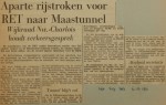 19611006-Aparte-rijstroken-RET-Maastunnel-HVV