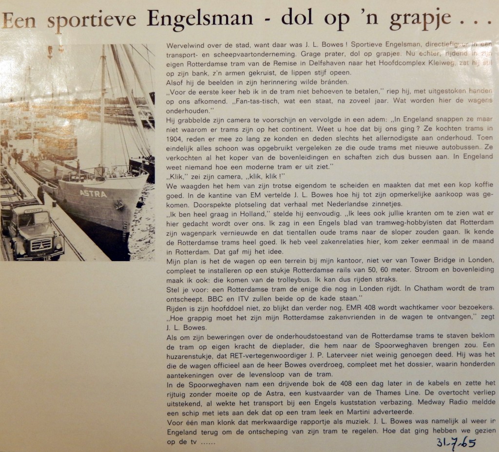 19650731 Sportieve Engelsman dol op grapje