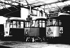 Modellen voor de 100-135 serie. Centrale Werkplaats Isaäc Hubertstraat, 1948