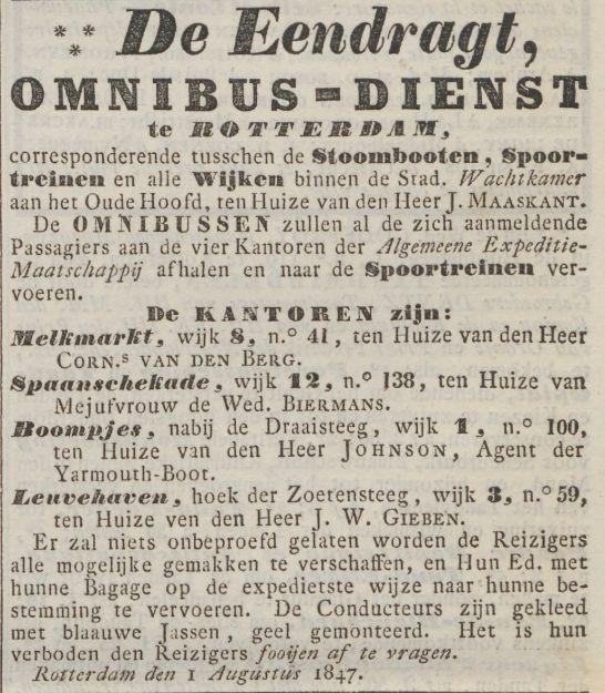 18470803 Omnibusdienst De Eendracht (RC)