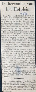 19660507 Heraanleg Hofplein.