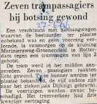 19660627 Zeven gewonden bij botsing.