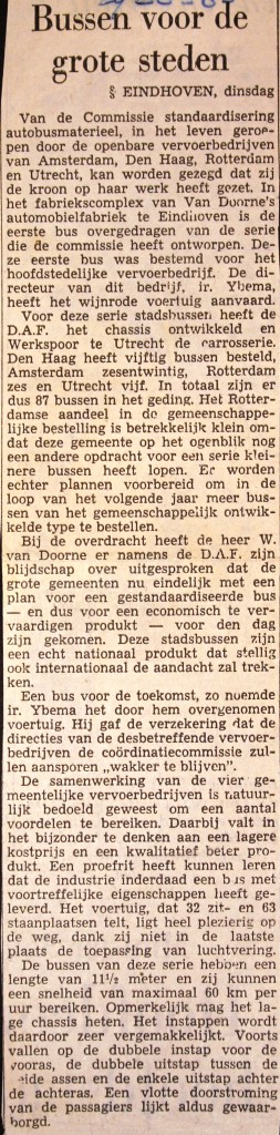 19660630 Bussen voor de grote steden.