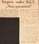 19661110 Enquete onder RET Maaspassanten (HVL)