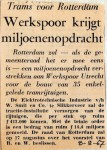 19670808 Werkspoor krijgt miljoenenopdracht voor trams