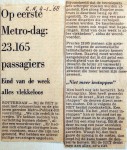 19680104 Op eerste metr-dag 23.165 passagiers (RN)