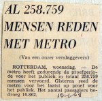 19680110 Al 258.759 mensen reden met metro