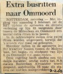 19680203 Extra busritten naar Ommoord