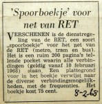 19680208 Spoorboekje voor net van RET