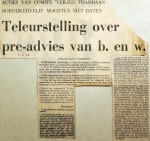 19680208 Teleurstelling over pre-advies BenW