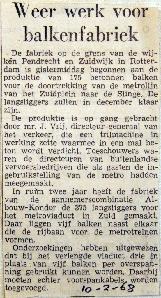 19680210 Weer werk voor balkenfabriek