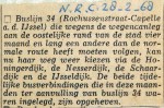 19680228 Lijn 34 weer langs oude route (NRC)