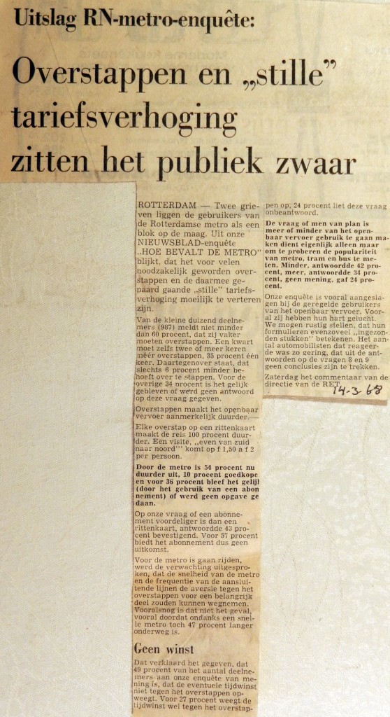 19680314 Overstappen en verhoging zit publiek zwaar