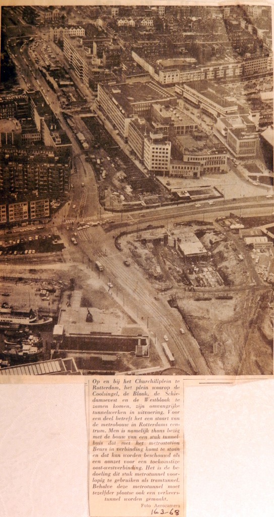 19680316 De oost-westlijn Churchillplein