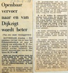 19680423 Openbaar Vervoer Dijkzigt wordt beter (Parool)