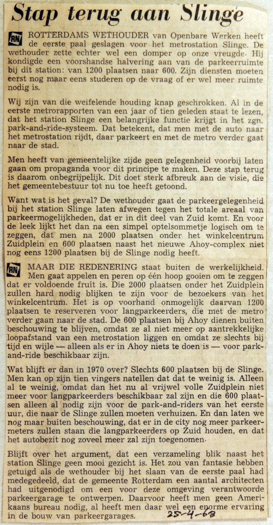 19680425 Stap terug aan de Slinge