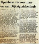 19680427 Openbaar vervoer Dijkzigtziekenhuis