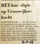 19680507 RET bus slipte Crooswijksebocht
