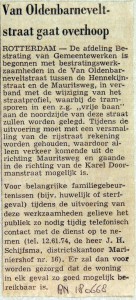 19680618 Van Oldenbarneveltstraat gaat op de schop (RN)