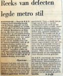 19680720 Reeks van defecten legde metro stil