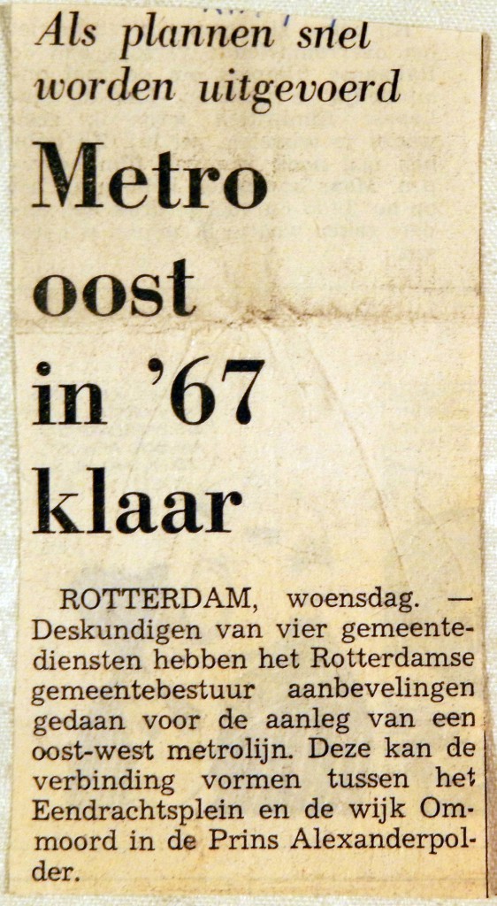 19680910 Metro Oost in 67 klaar