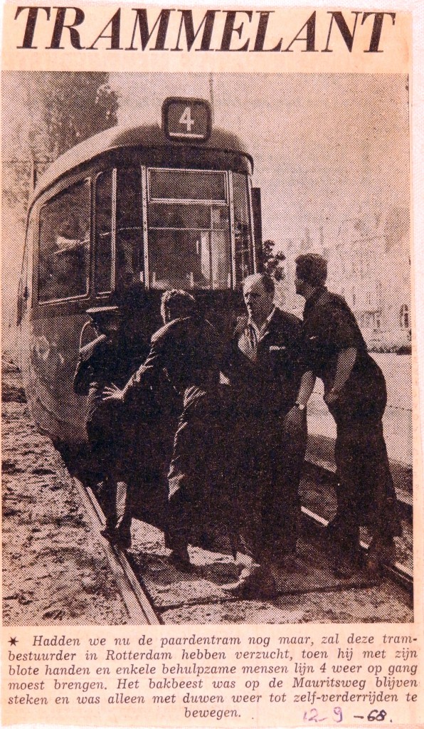 19680912 Trammelant op de Mauritsweg