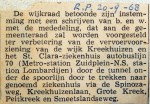 19680920 Wijkraad stemt in met doortrekking buslijn 70 (Parool)