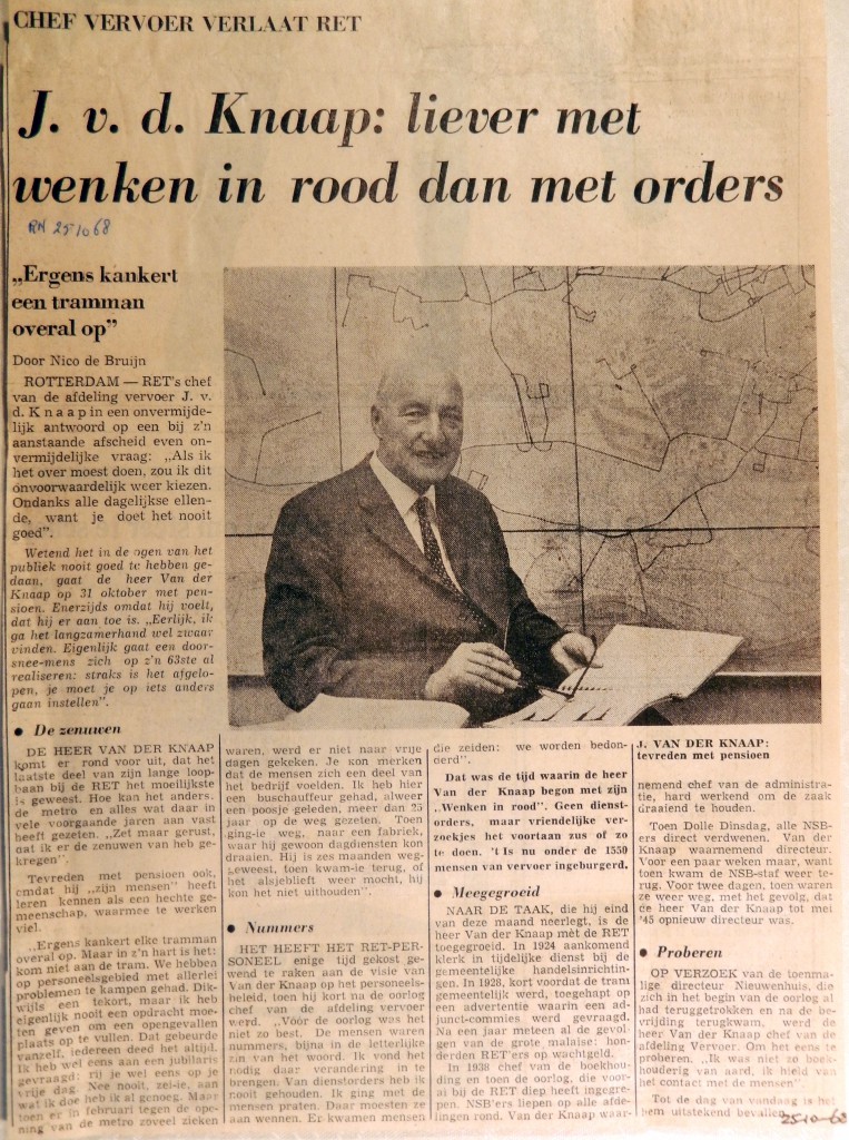 19681025 Ir. J. v.d. Knaap wenken in rood