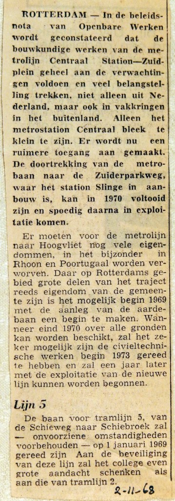 19681102 Voortgang OV in de Raad