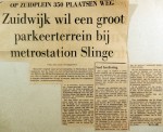 19681122 Zuidwijk wil groot parkeerterrein bij Slinge