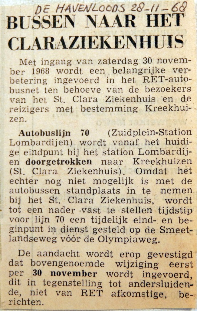 19681128 Bussen naar Claraziekenhuis (Havenloods)